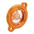 CNC Clear Engine Oil Filter Cover Cap Plug for KTM RC 125/200/390 (2017–2023)