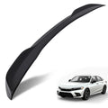 Trunk Wing Spoiler Lip for Honda Civic Sedan (2022–2024) ABS Plastic