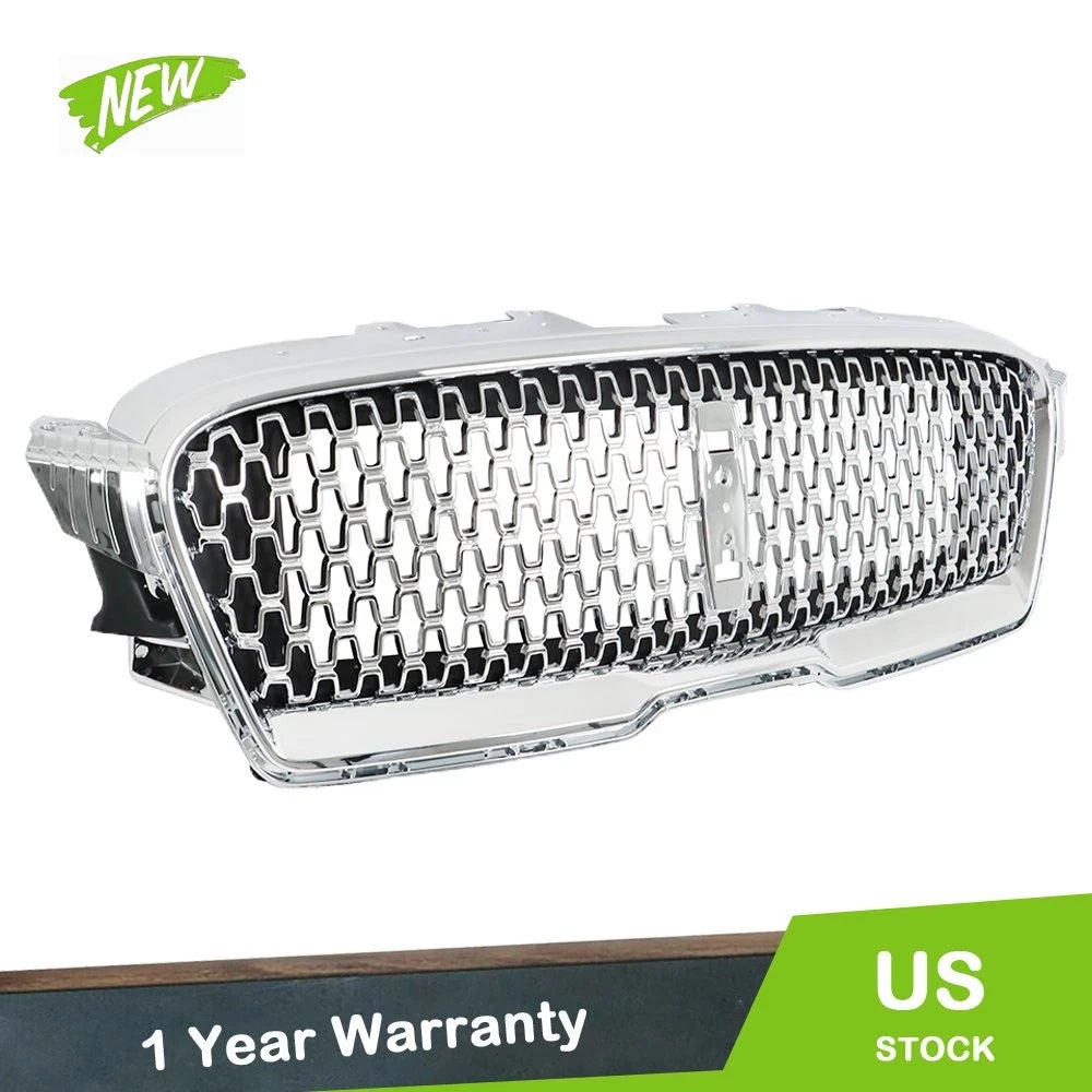 Front Upper Grille for Lincoln MKZ (2017–2019) HP5Z-8200-AA Nickelplated