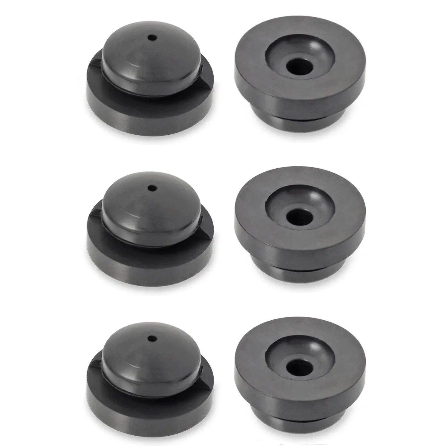 Set of 6 Front Fender Mounting Rubber Grommets for Honda TRX250R (1986–1989)