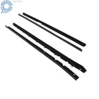 Set of 4 Window Sweep Weatherstrip Felt Seals for Chevrolet Corvette (1984–1989)