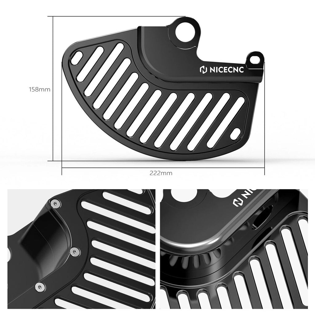 Front Brake Disc Guard for KTM EXC XCW 250 300 EXCF 250 350 450 500 (2024)