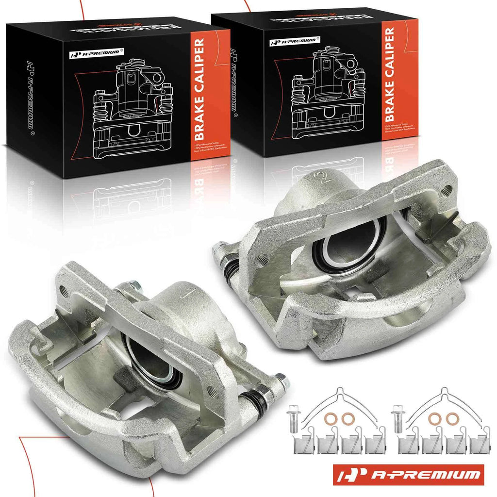 Front Disc Brake Calipers with Bracket for Toyota Camry (1997-2000)