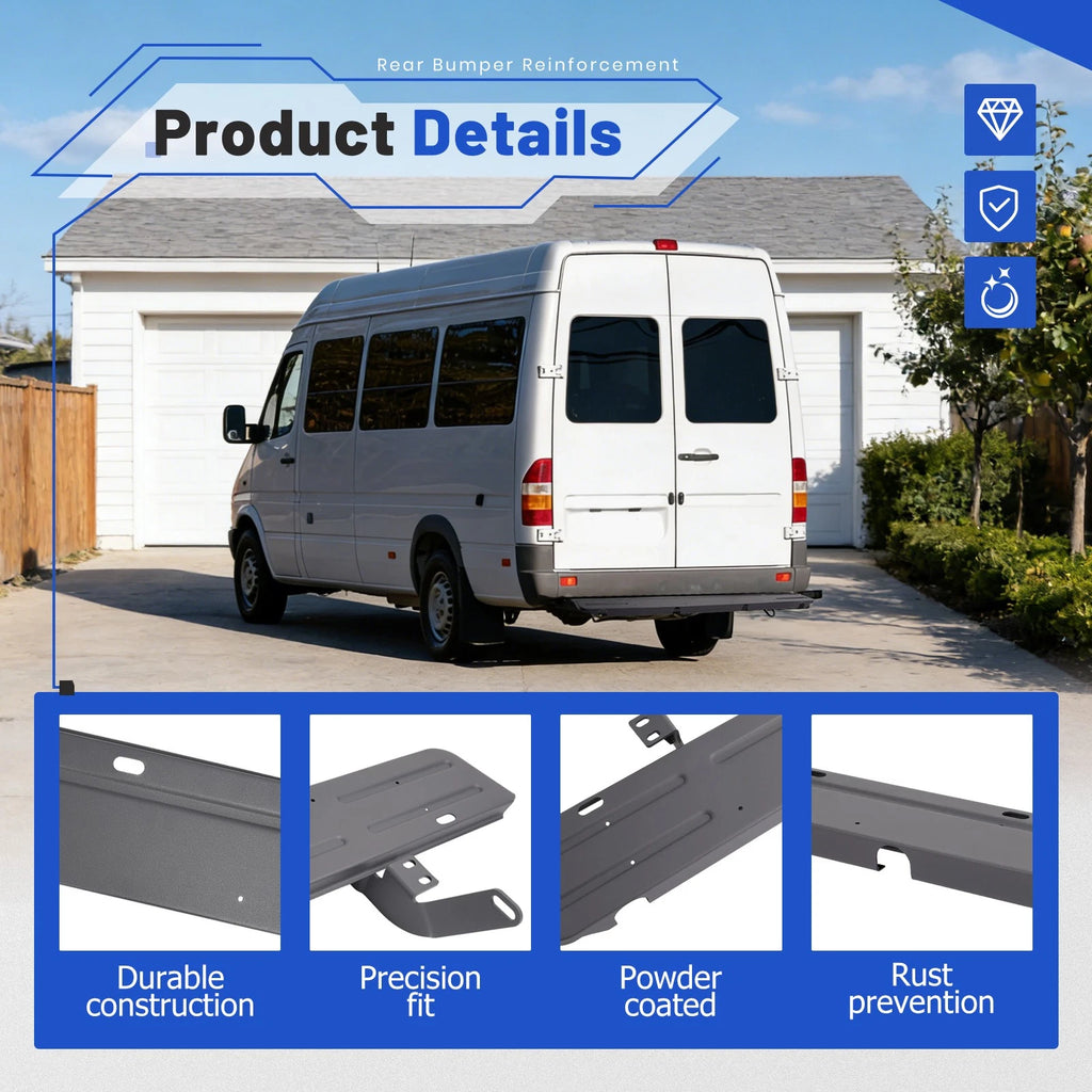 Rear Bumper Reinforcement Step Pad for Dodge Sprinter 2500/3500 (2002–2006)