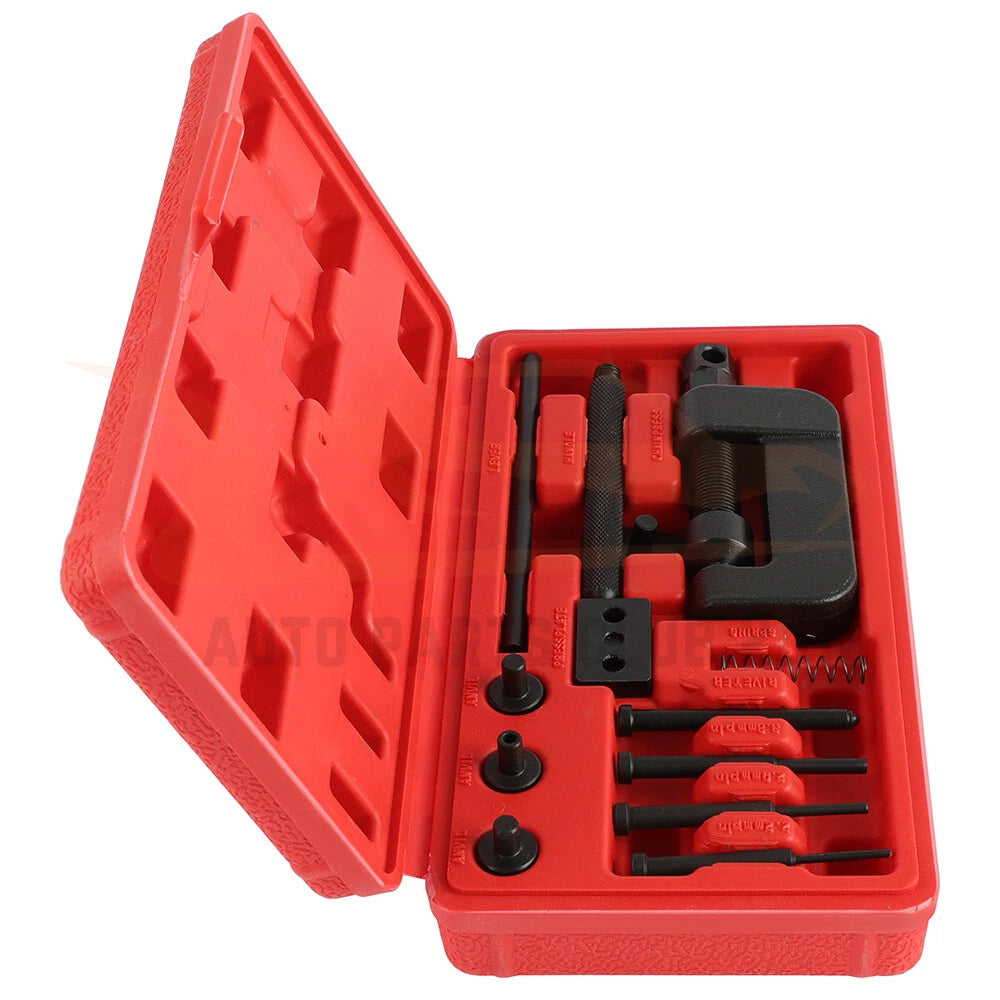 13pc Chain Breaker Tool Set for Motorcycle (Universal)