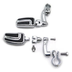 Airflow Arched Foot Peg Kit 1.25" for Honda Shadow, Harley Road King