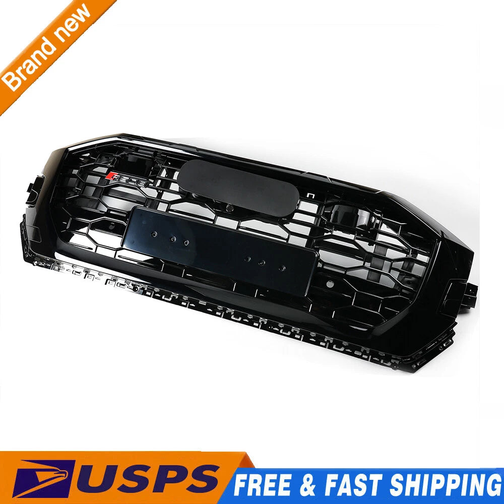 Front Honeycomb Bumper Grille for Audi Q8/SQ8/RSQ8 (2019–2022)