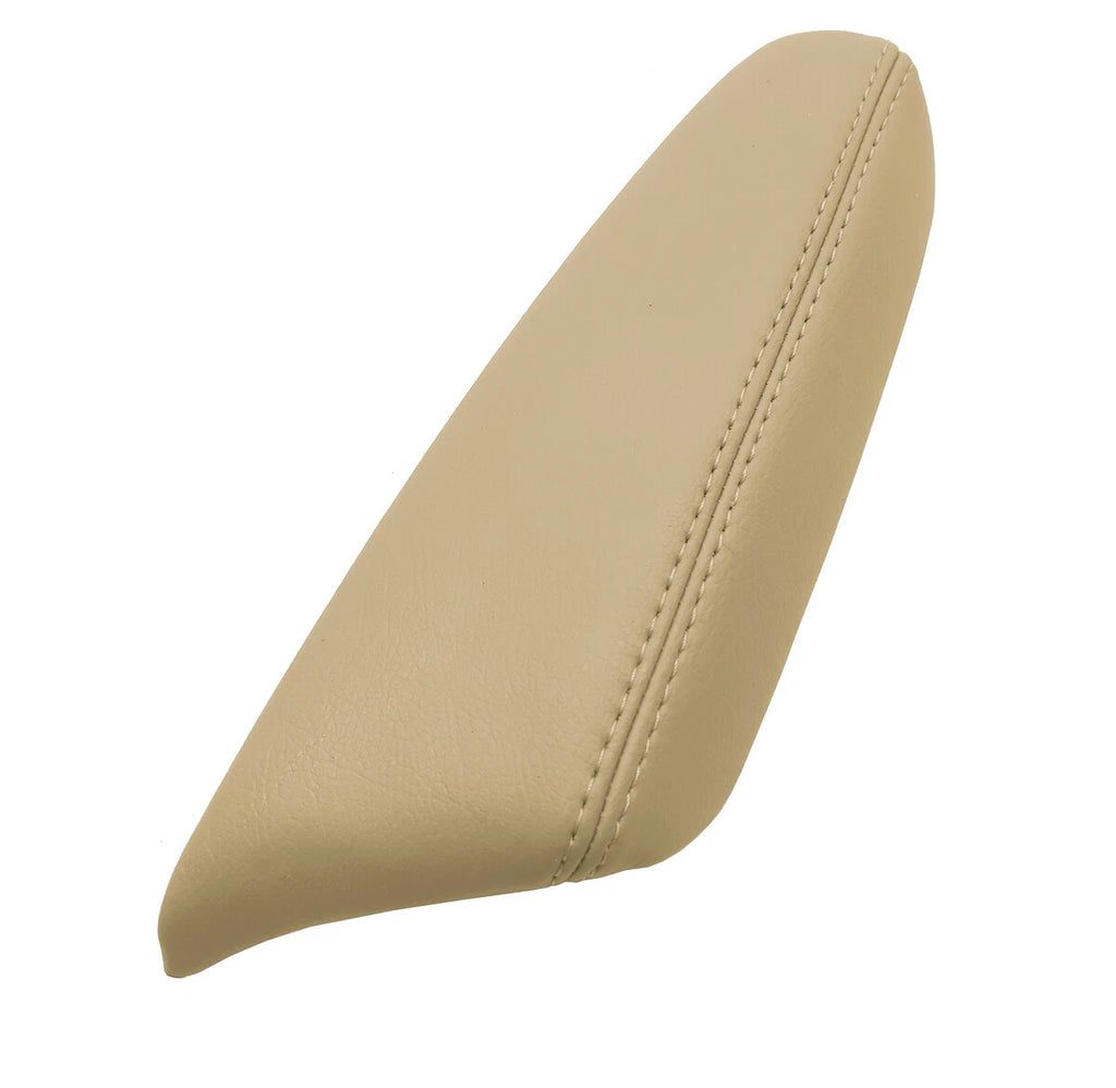 Front Armrest Door Panel Cover for Honda CR-V (2012–2016) Beige PVC Leather