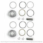 Piston Ring Kit for Honda Rebel UE 250 CMX 250 (1982–2014) Ø53.25mm +0.25
