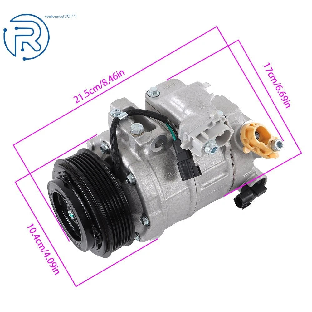 AC Compressor & Clutch for Ford Flex (2013–2019) 7SBH17C, 7SBH17 V6 3.5L