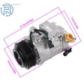 AC Compressor & Clutch for Ford Flex (2013–2019) 7SBH17C, 7SBH17 V6 3.5L