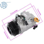 AC Compressor & Clutch for Ford Flex (2013–2019) 7SBH17C, 7SBH17 V6 3.5L