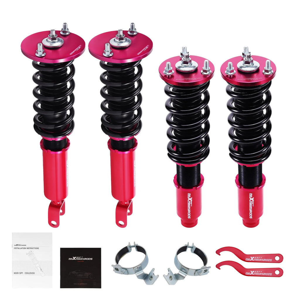 Adjustable Coilover Shock Struts Kit for Honda Accord (1990–1997)