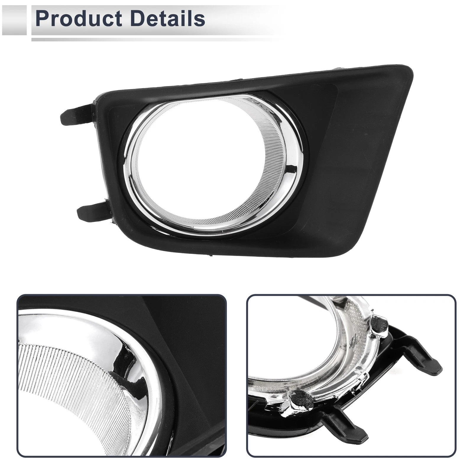 1 Pc Fog Light Grill for Toyota Tacoma (2012–2015) No. 8148104030