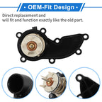 Engine Coolant Thermostat Housing Assembly for Audi A6 Quattro (2009–2014)