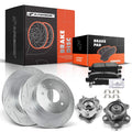 Rear Drilled Brake Rotors & Pads for Nissan Maxima Altima
