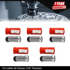 5PC Emergency Steel Collet Set for Lathes (Precision)