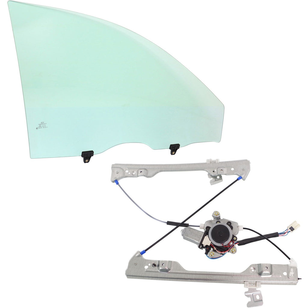 Door Glass Kit for Nissan Altima (2002–2006) Front Passenger Side