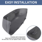 Right Driver Side Mirror Cover Cap for Dacia Lodgy (2012–2020) Gloss Gray