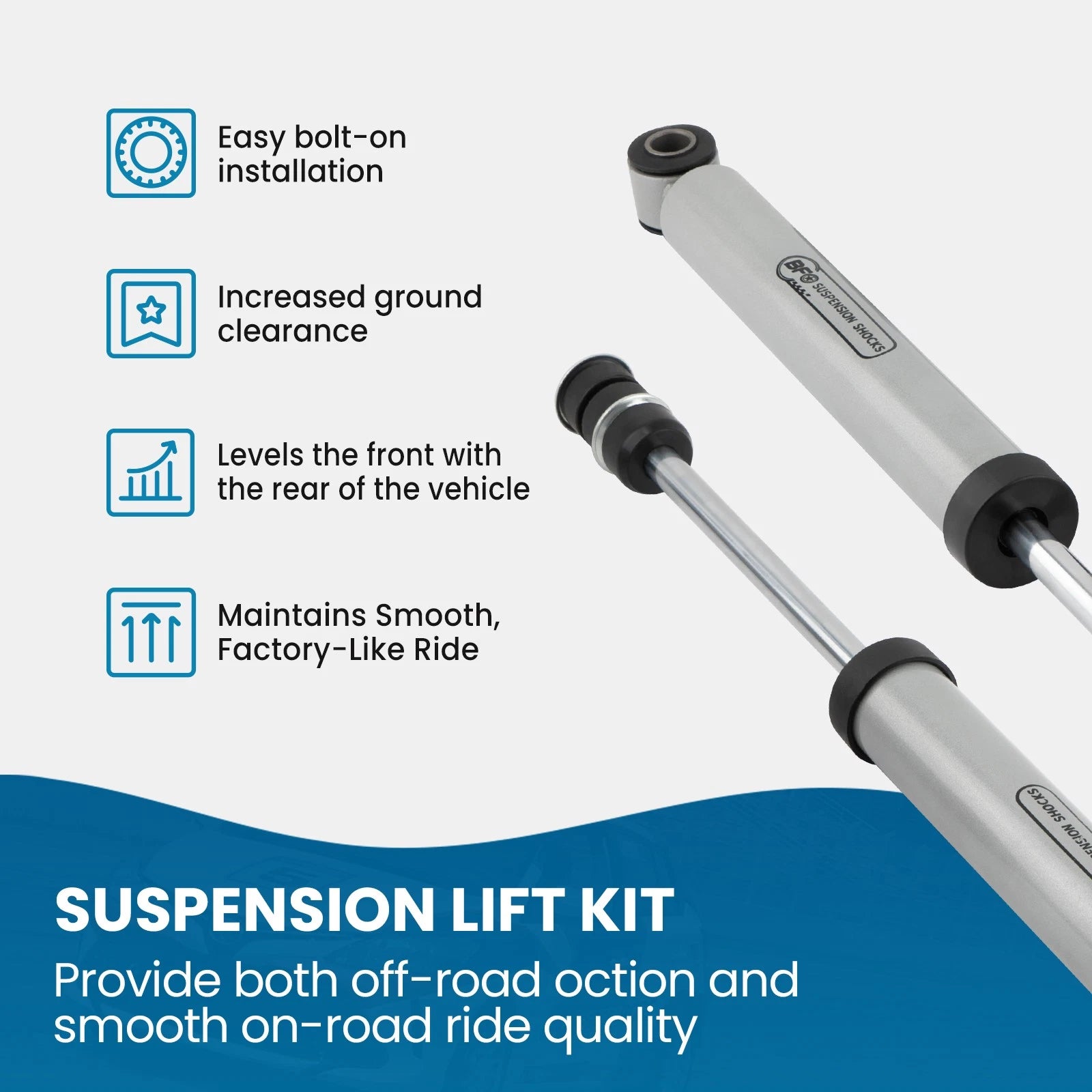 3" Leveling Lift Kit & Struts for Toyota 4-Runner 4WD (2010–2023)