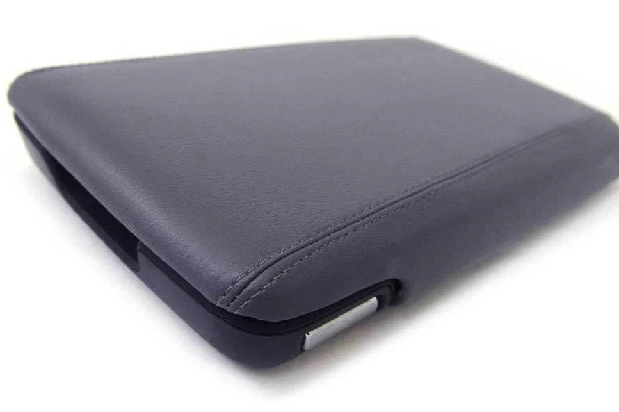 Center Console Lid Armrest Cover for Acura RLX (2014–2020) Gray PVC Leather