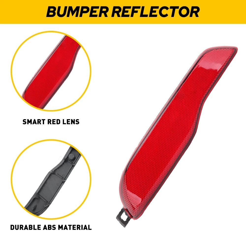 Left Driver Side Rear Light Bumper Reflector for Jeep Cherokee (2014–2018)