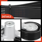 2X Serpentine Belt Drive Component Kit for Honda CR-V (2015–2016)