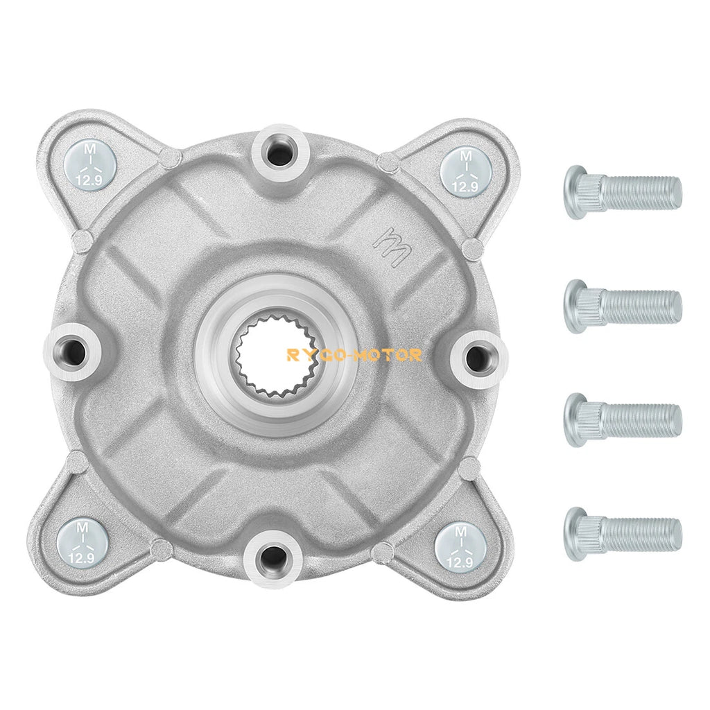 Front Wheel Hub & Studs for Polaris Sportsman 300 400 4x4 (2008–2010) 5136296