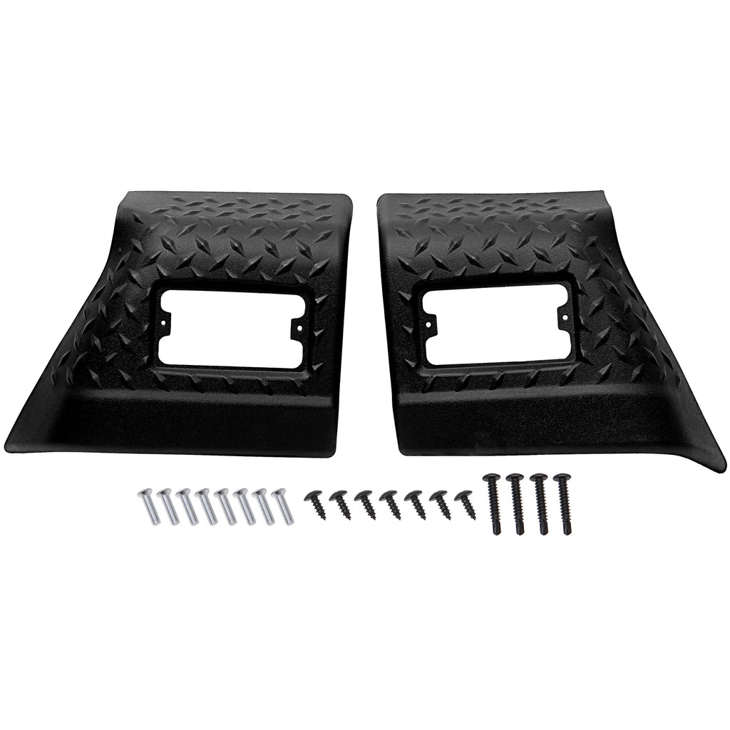 Pair Front Fender Body Armor Guards for Jeep Wrangler TJ (1997–2006) 11650.20