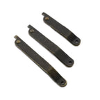 2Pcs Lid Support Hinge for Cabinet Jewelry Chest (Antique)