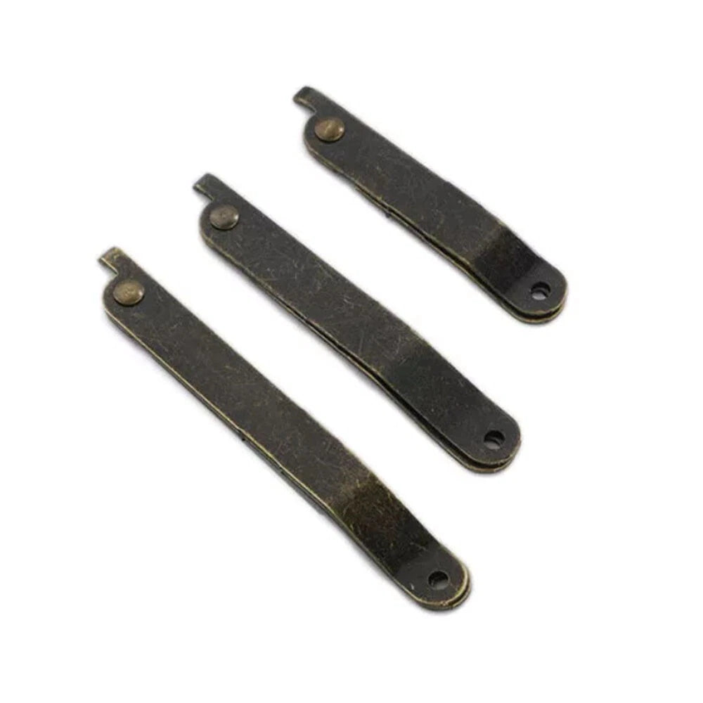 2Pcs Lid Support Hinge for Cabinet Jewelry Chest (Antique)