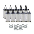 Set of 10 Wix 57059 Engine Oil Filters for (Metal Free)