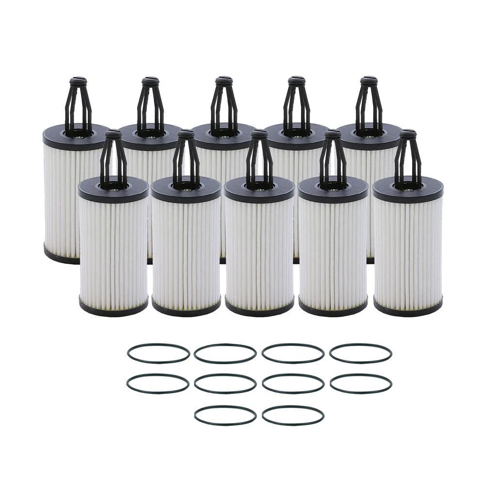 Set of 10 Wix 57059 Engine Oil Filters for (Metal Free)