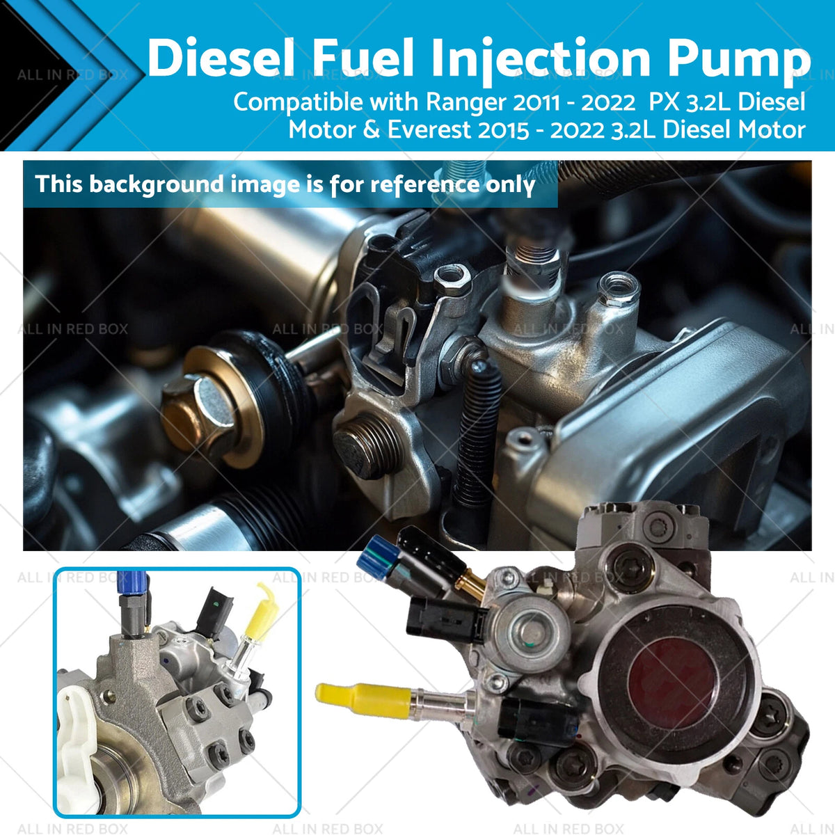 Diesel Fuel Injection Pump for Ford Ranger PX & Everest UA (2011–2023)