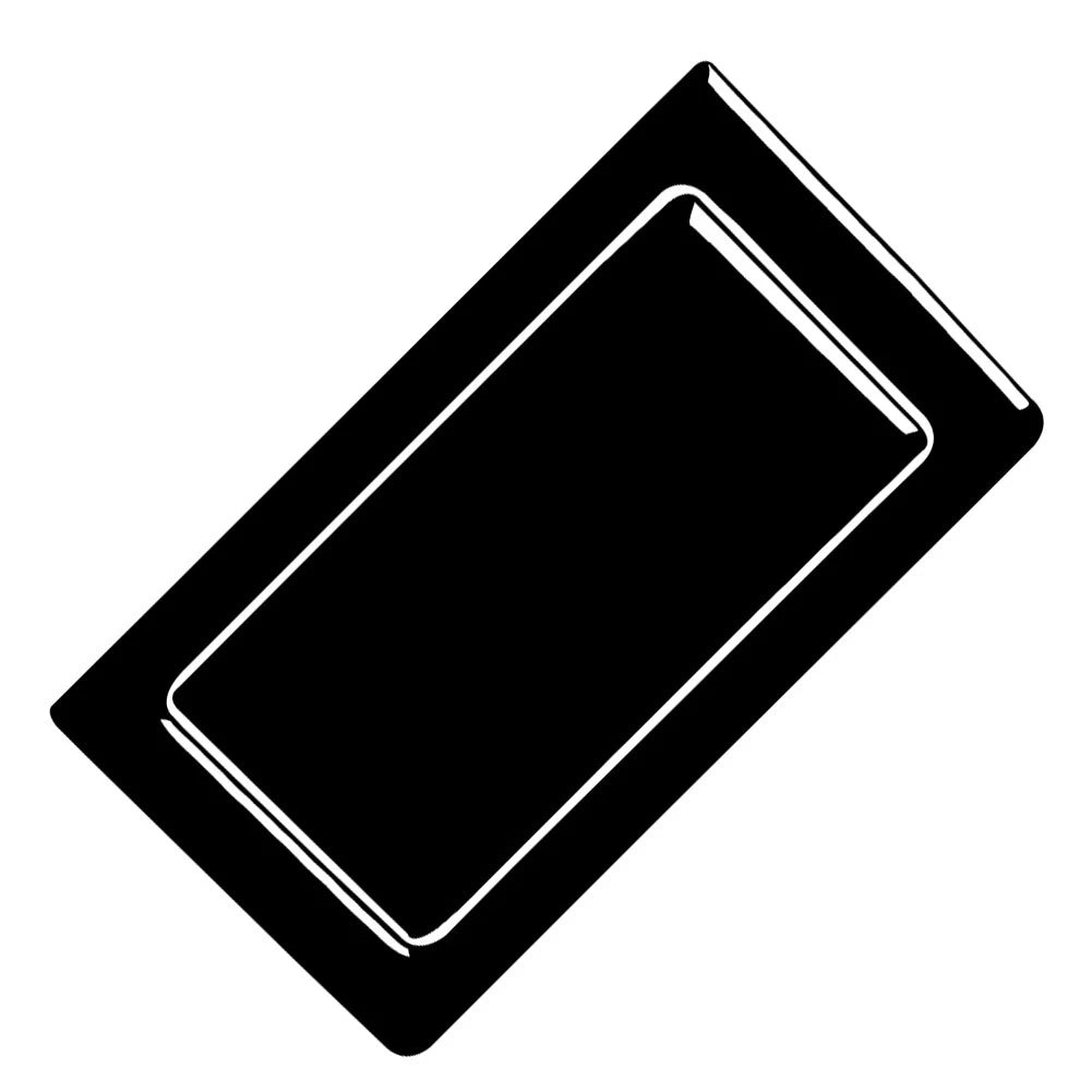 2X Rear Storage Box Panel Cover Trim for BMW 3 Series E36 (1994–1996) Piano Black