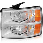 Headlight Assembly Set for Chevy Silverado 2500 3500 HD (2007-2014)