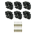 Set of 6 NGK Ignition Coils & 12 Spark Plugs for Mercedes C240 C320 E320 CLK320 SLK320 (1999–2006)