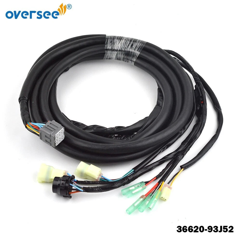 16ft Main Wiring Harness 36620-93J52 for Suzuki Outboard Control Box (N/A)