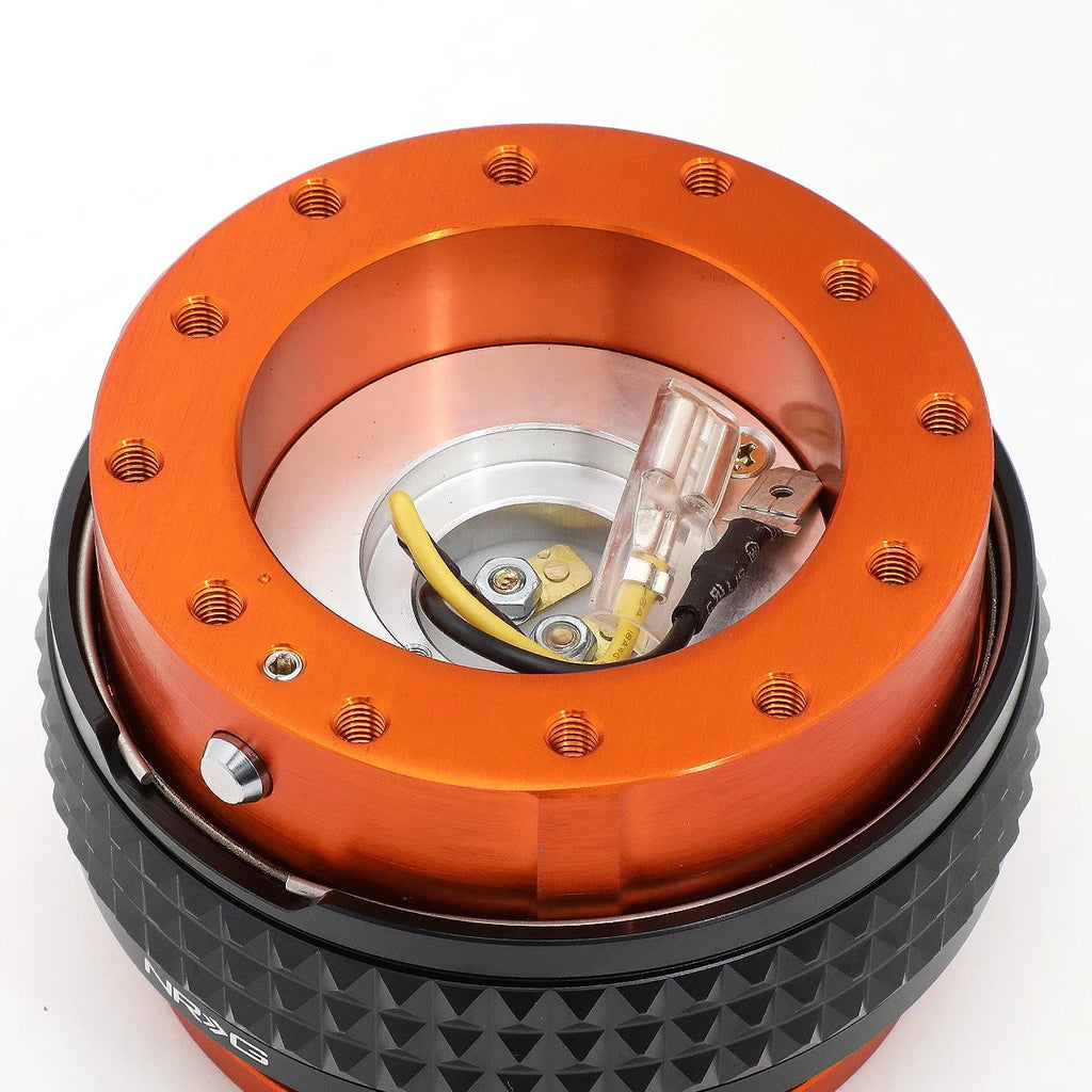 NRG Innovations SRK-210OR-BK Quick Release Kit for