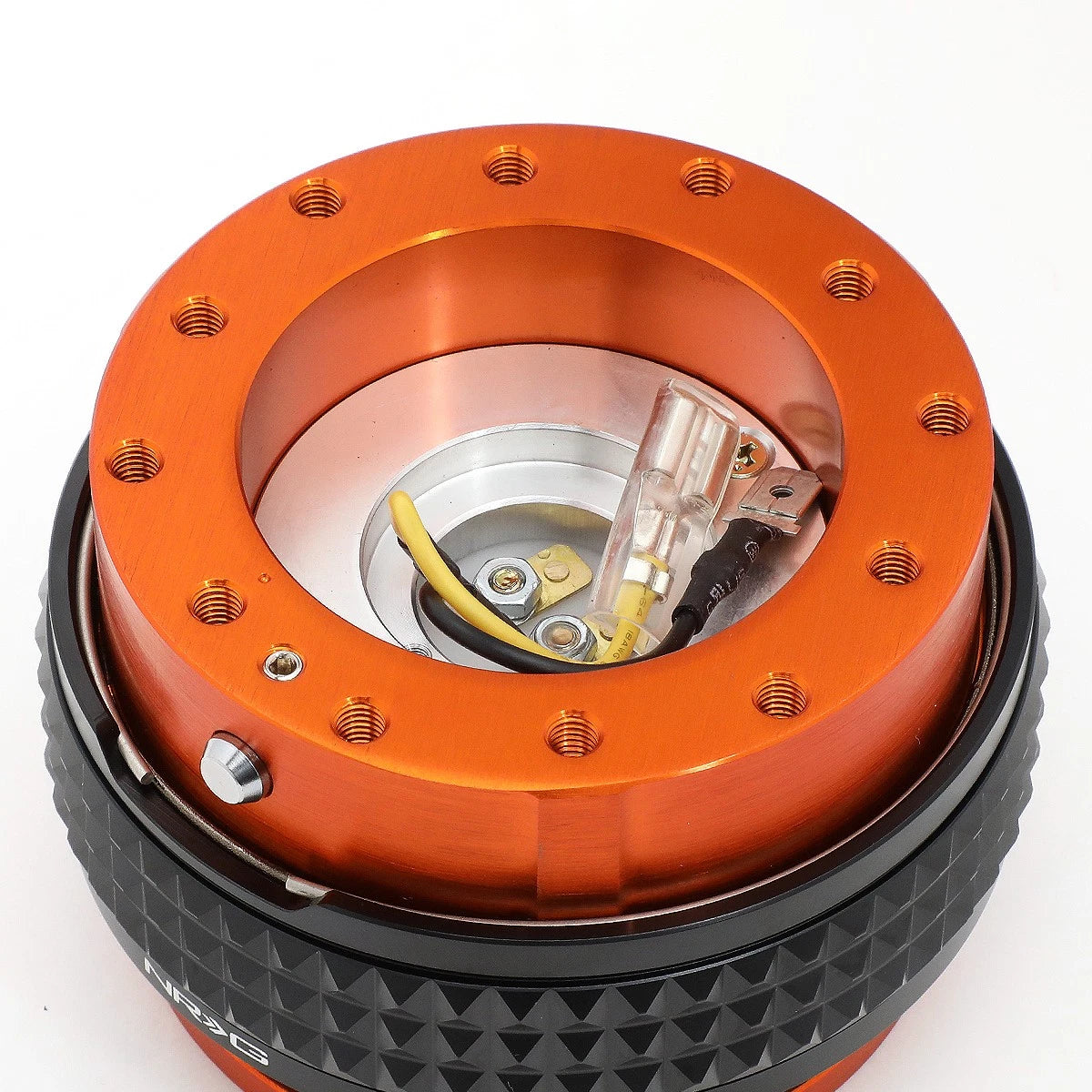 NRG Innovations SRK-210OR-BK Quick Release Kit for
