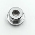Chrome Brake Fluid Reservoir Cap Cover for Yamaha YZF R1 R6 V-Star (2000–2023)