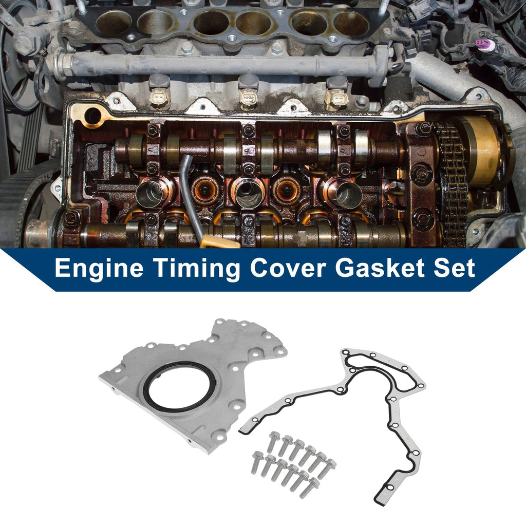 Engine Timing Cover Gasket Set No. 12559287 for GMC Chevy 6.0 6.2 4.8 5.3 (2007–2019)