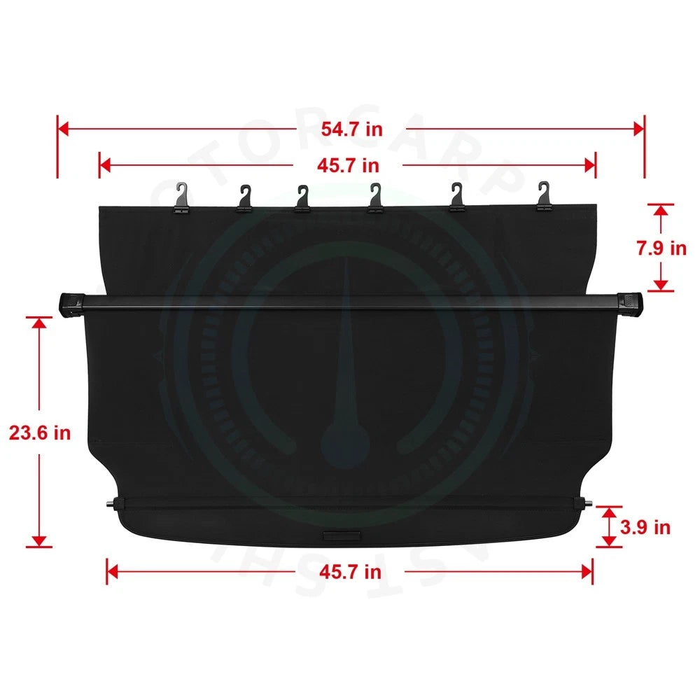 Retractable Cargo Cover for Honda CR-V (2002–2006)