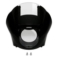 Black & Clear Quarter Fairing Windshield Kit for Harley Sportster Dyna