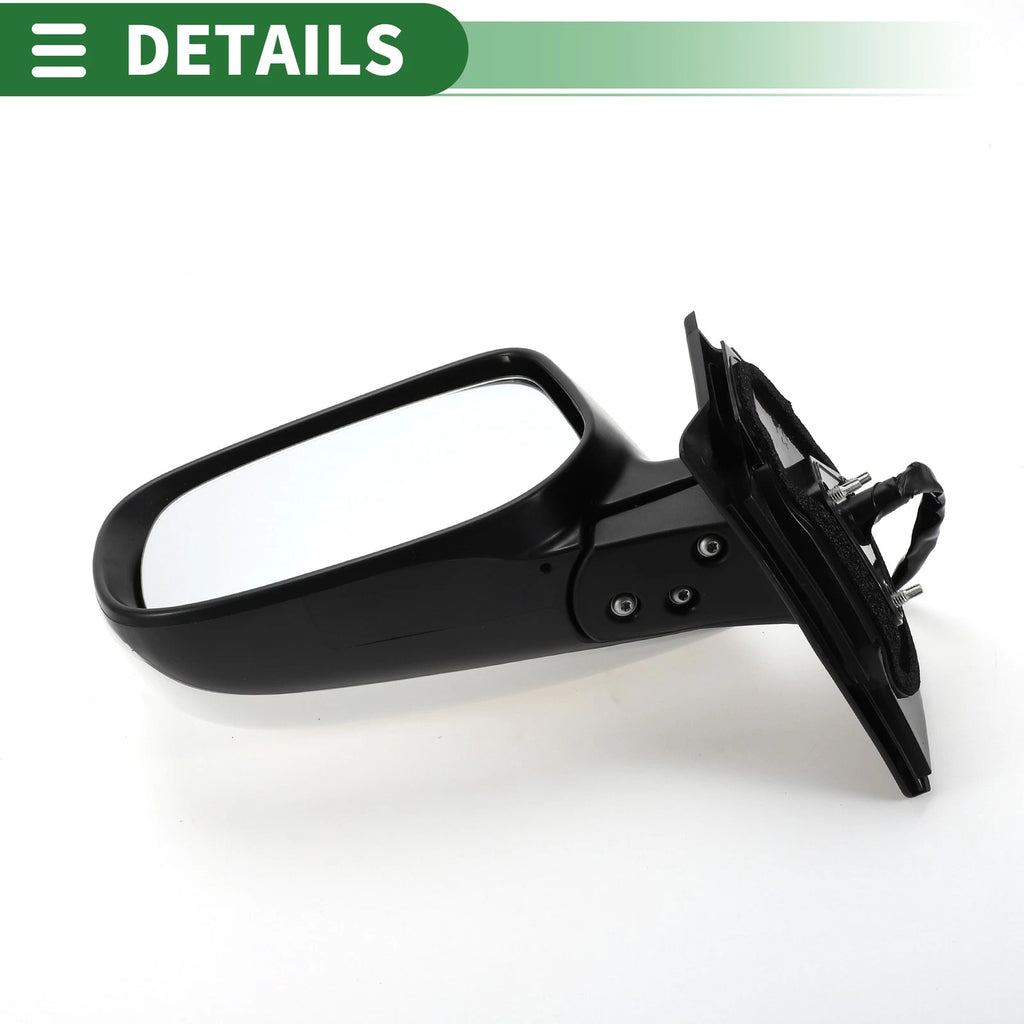 Left Side Door Mirror for Toyota Yaris Hatchback (2012–2019) Manual Folding White