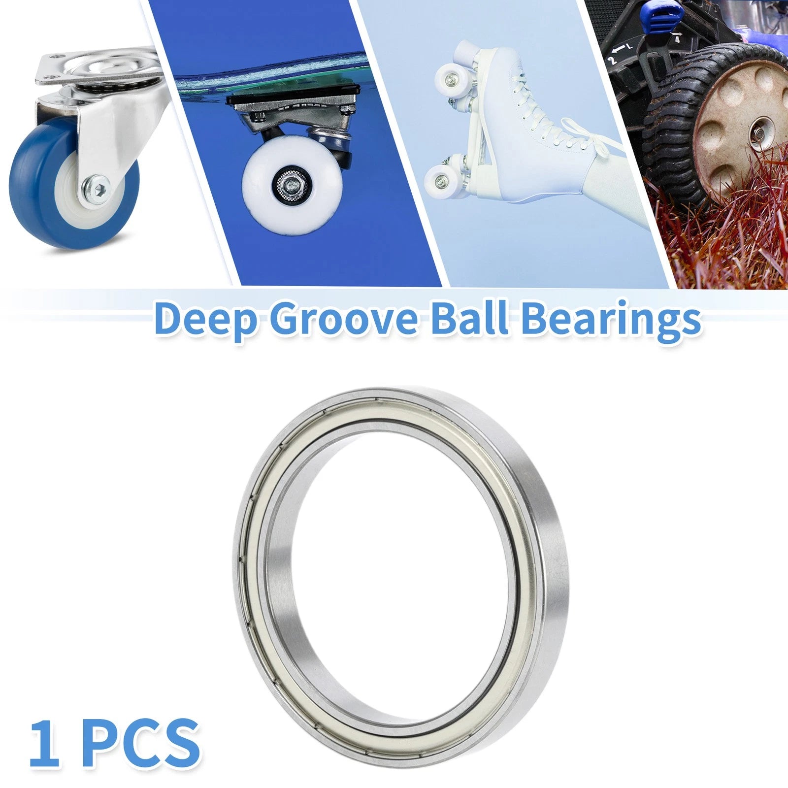 6811ZZ Deep Groove Ball Bearing for Scooter Skateboard Wheel (1 Pc)