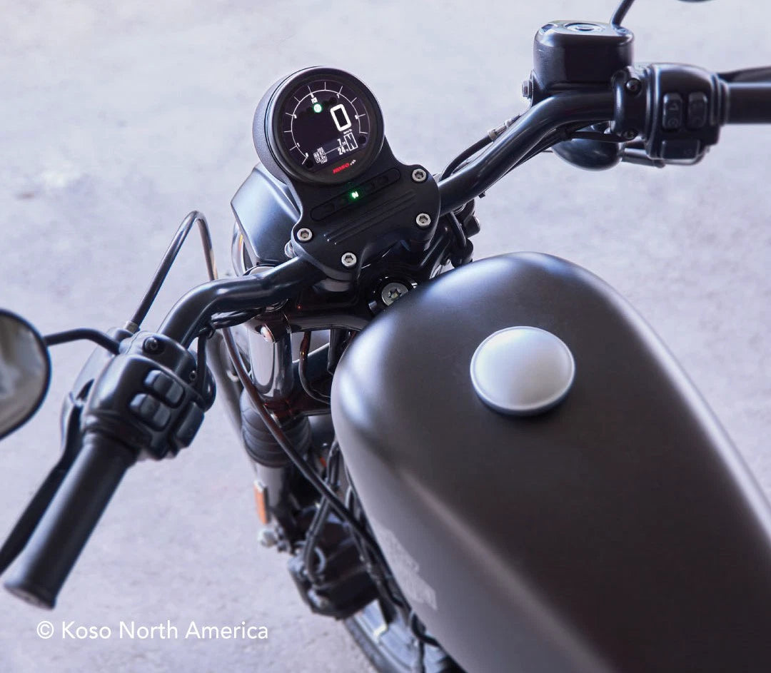 KOSO DL-04HD Digital Gauge for Harley-Davidson (2011–2017)