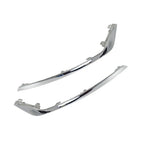 Set of 2 Chrome Front Bumper Fog Light Lamp Trim for Ford Fusion (2019–2020)