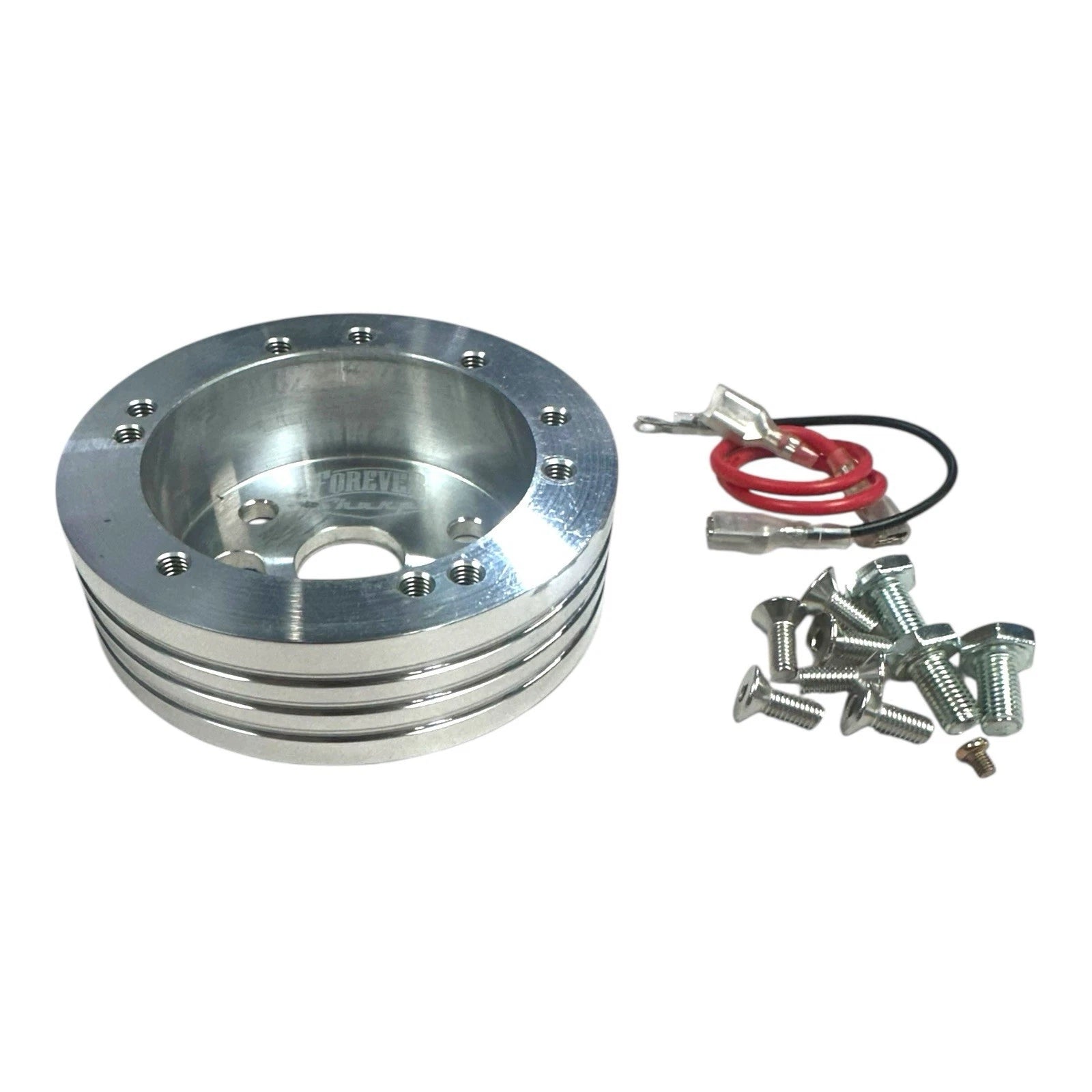 Steering Wheel Spacer Polished Billet Aluminum for Jeep Wrangler (2007–2023)