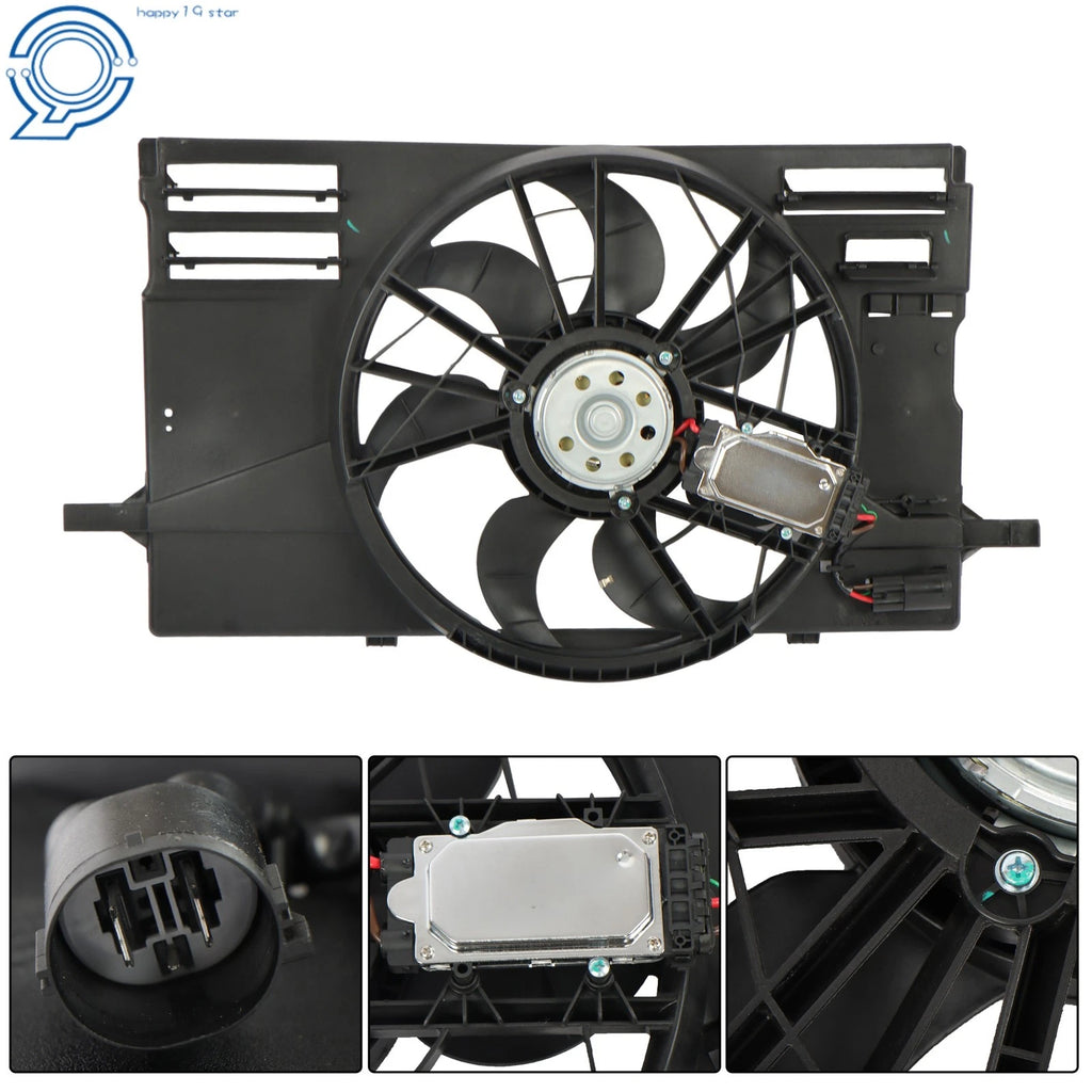 Cooling Fan Assembly for Volvo C30 C70 S40 V50 (2005–2013)